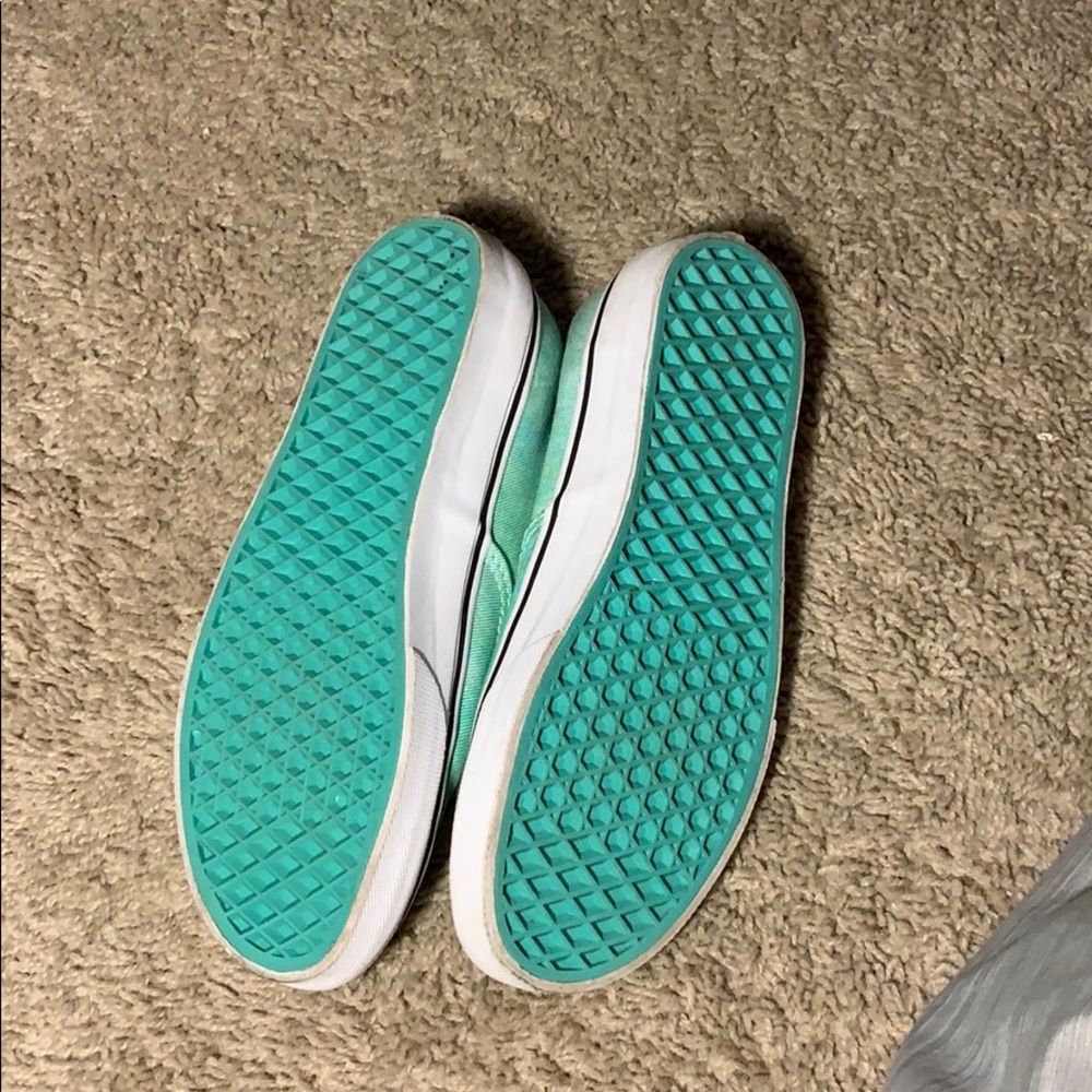 Turquoise Vans - Picture 2 of 4